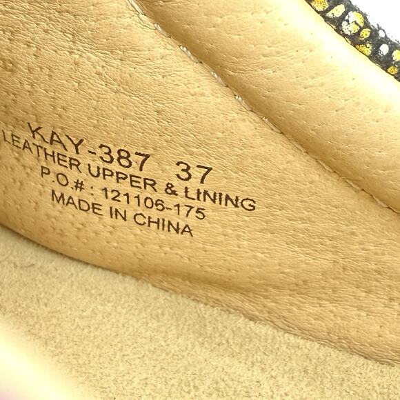 Alegria Kayla Bullseye Colorful KAY-387 Comfort Mules Slip On Shoes Size 37 US 7 - Picture 6 of 8